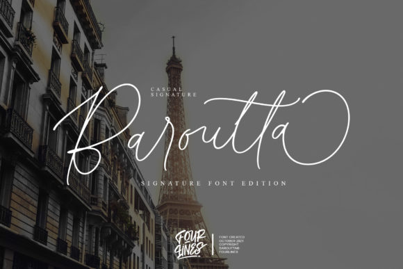 Baroutta: A Graceful Script Font for Modern Web Design