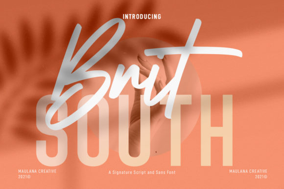 Britsouth: A Modern Font Duo for Polished Branding