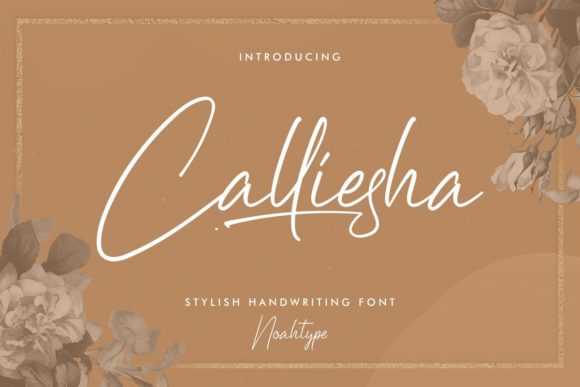 Calliesha: A Timeless Script Font for Web Design