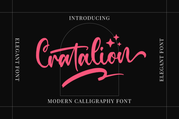 Cratalion: A Timeless Handwritten Font for Creative Makers