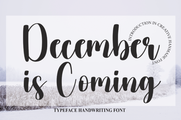 December is Coming: A Script Font That Earns Its Place in Your Campaign Toolkit