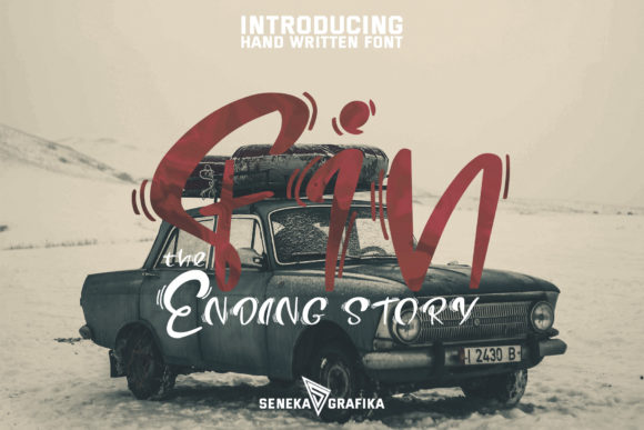 Ending Story: A Handwritten Typeface That Feels Human on Screen