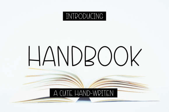 Handbook: A Friendly Handwritten Font for Digital Branding