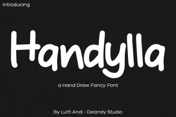 Handylla: A Script Font for Modern Branding
