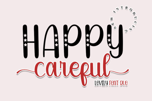 Happy Careful Font for Chic Craft Projects