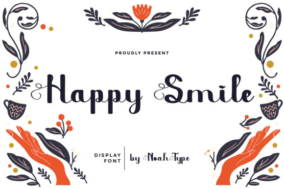 Happy Smile: A Handwritten Font That Feels Like Real Ink on Paper