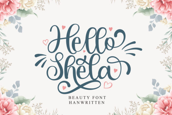 Hello Shela: A Handwritten Font That Feels Human, Not Hectic