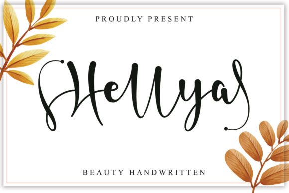 Hellya Font for Modern Web Design