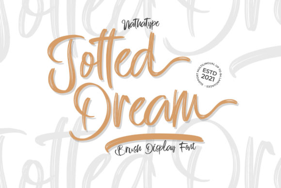 Jotted Dream: A Handwritten Font That Feels Human, Not Hyped