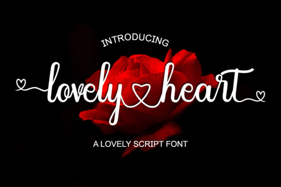 Lovely Heart: A Romantic Script Font for Modern Web Design