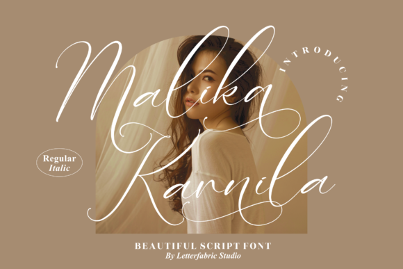 Malika Karnila: A Handwritten Font That Elevates Digital Branding