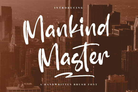 Mankind Master: A Graceful Script Font for Editorial Elegance