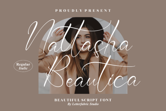 Nattasha Beautica: A Delicate Script Font for Digital Branding
