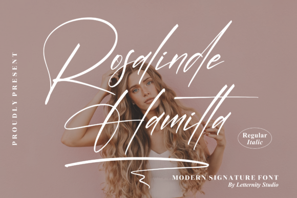 Rosalinde Hamilta: A Graceful Script Font for Handmade Brands