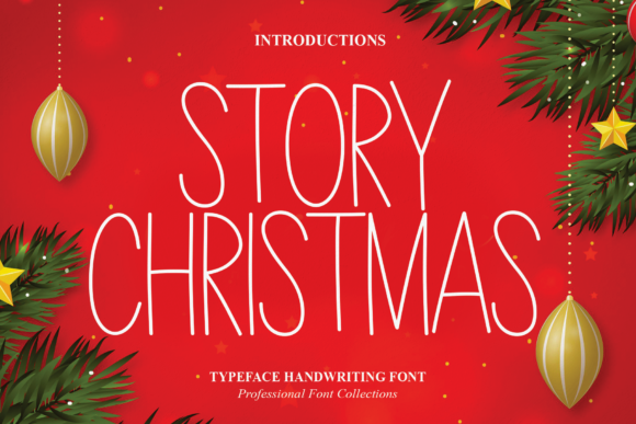 Story Christmas: A Handwritten Font That Feels Human
