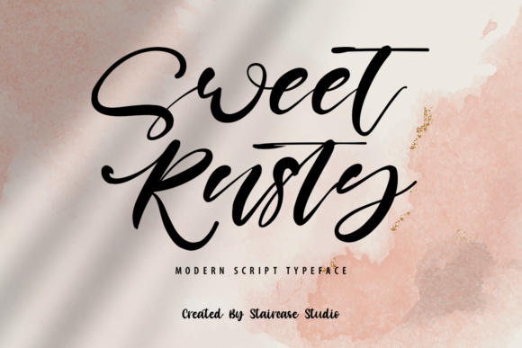 Sweet Rusty: A Timeless Handwritten Font for Editorial Design