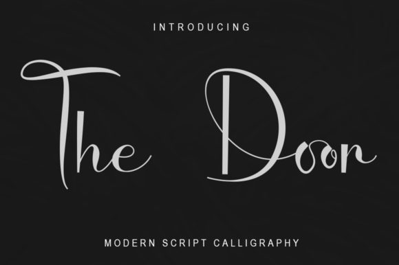 The Door Script Font for Small Business Branding