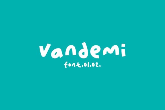 Vandemi: A Playful Handwritten Font for Friendly Digital Experiences