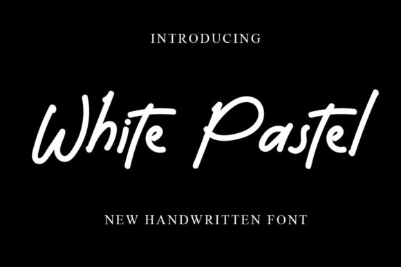 White Pastel: A Handwritten Font for Editorial Warmth
