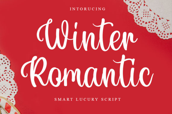 Winter Romantic: A Handwritten Font That Feels Like a Quiet Moment